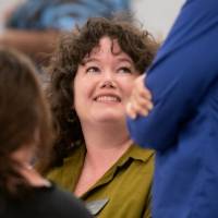 Attendees mingling prior to event start 12